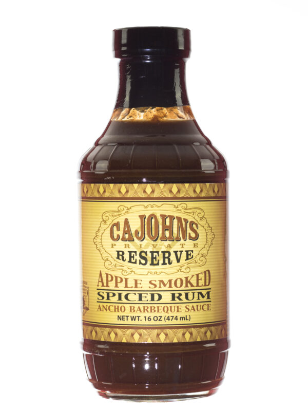 CaJohns Apple Smoked Spiced Rum Ancho Barbeque Sauce