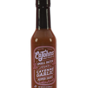CaJohns Small Batch Garlic Cayenne Pepper Sauce
