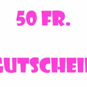 50 Fr. Gutschein